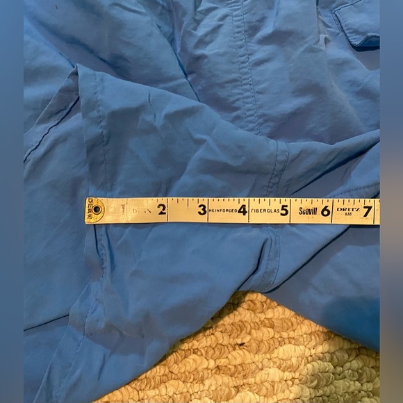 Men’s Blue Patagonia Baggies — 5” inseam, size large - Picture 3 of 6